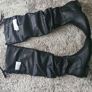 Over the knee boots, excellent perfect condition